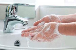 измийте ръка